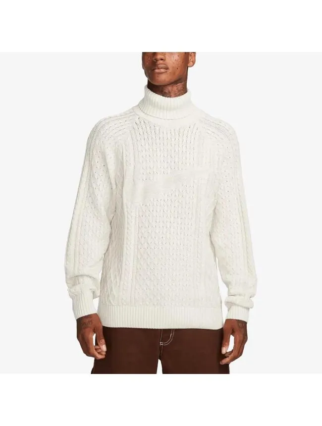 M nl cable knit turtleneck
