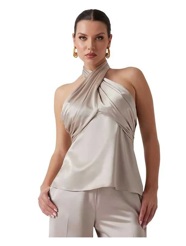 Marciano - bež halter top za žene