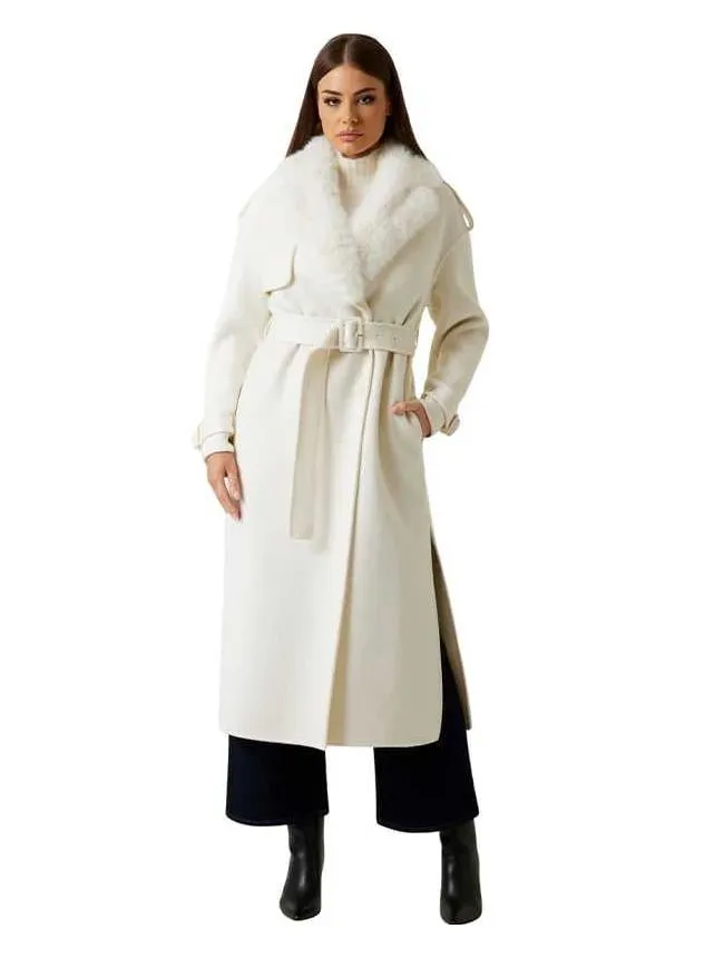 Marciano - beli ženski kaput