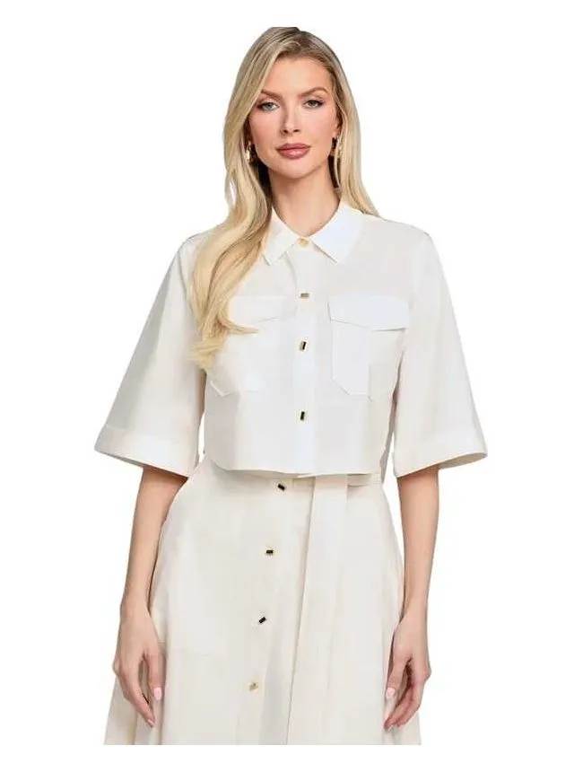 Marciano - cropped fit ženska košulja