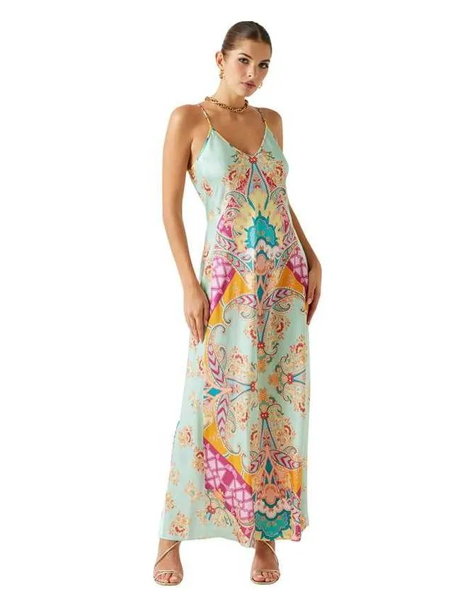 Marciano - paisley print maxi haljina