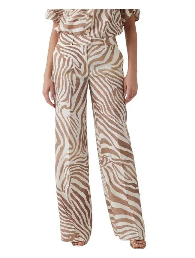 Marciano - zebraste ženske pantalone