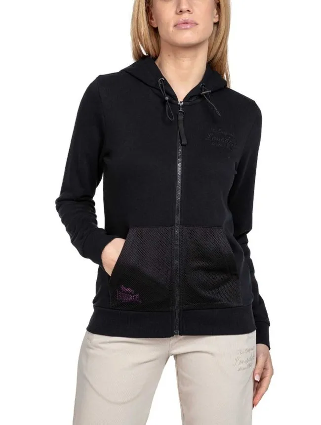 Mesh full zip hoody