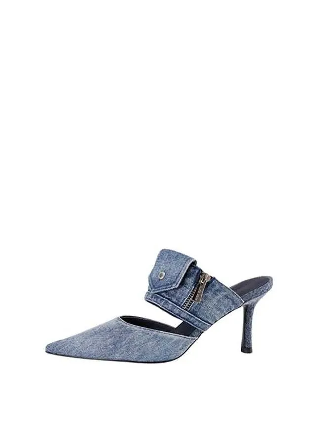 Miss sixty - denim ženske papuče