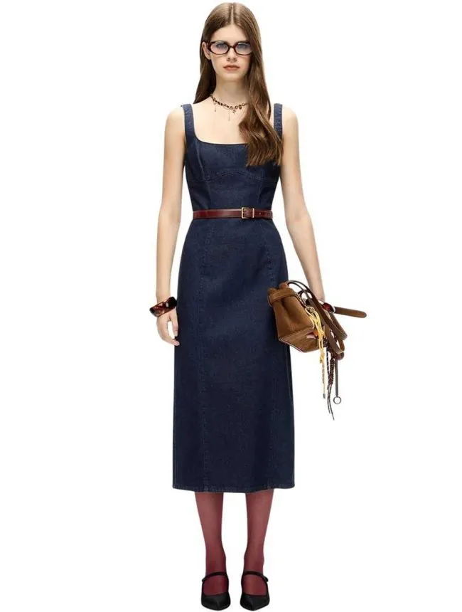 Miss sixty - midi denim haljina