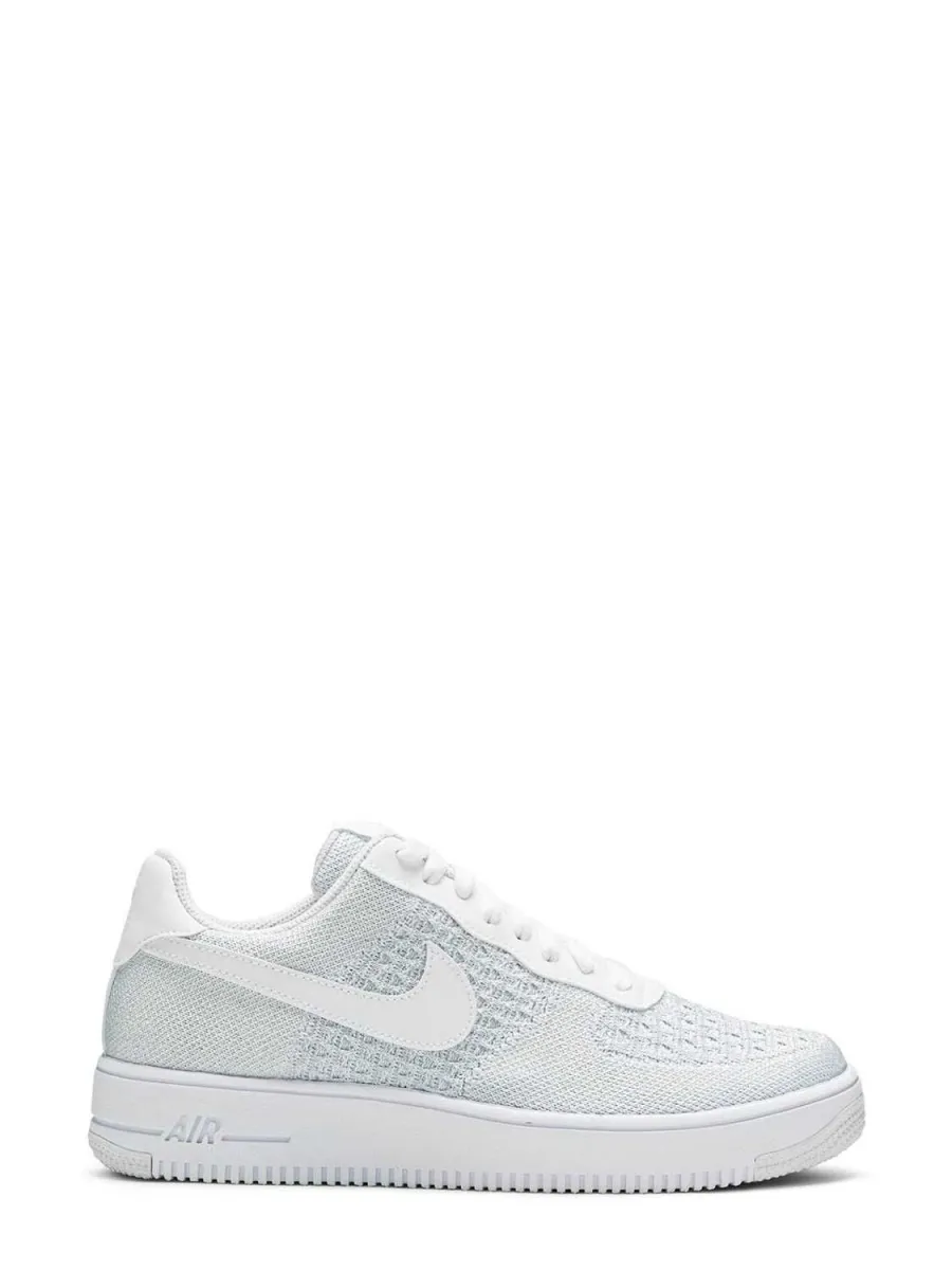 Muške patike air force 1 flyknit 2.0 - bele - nike