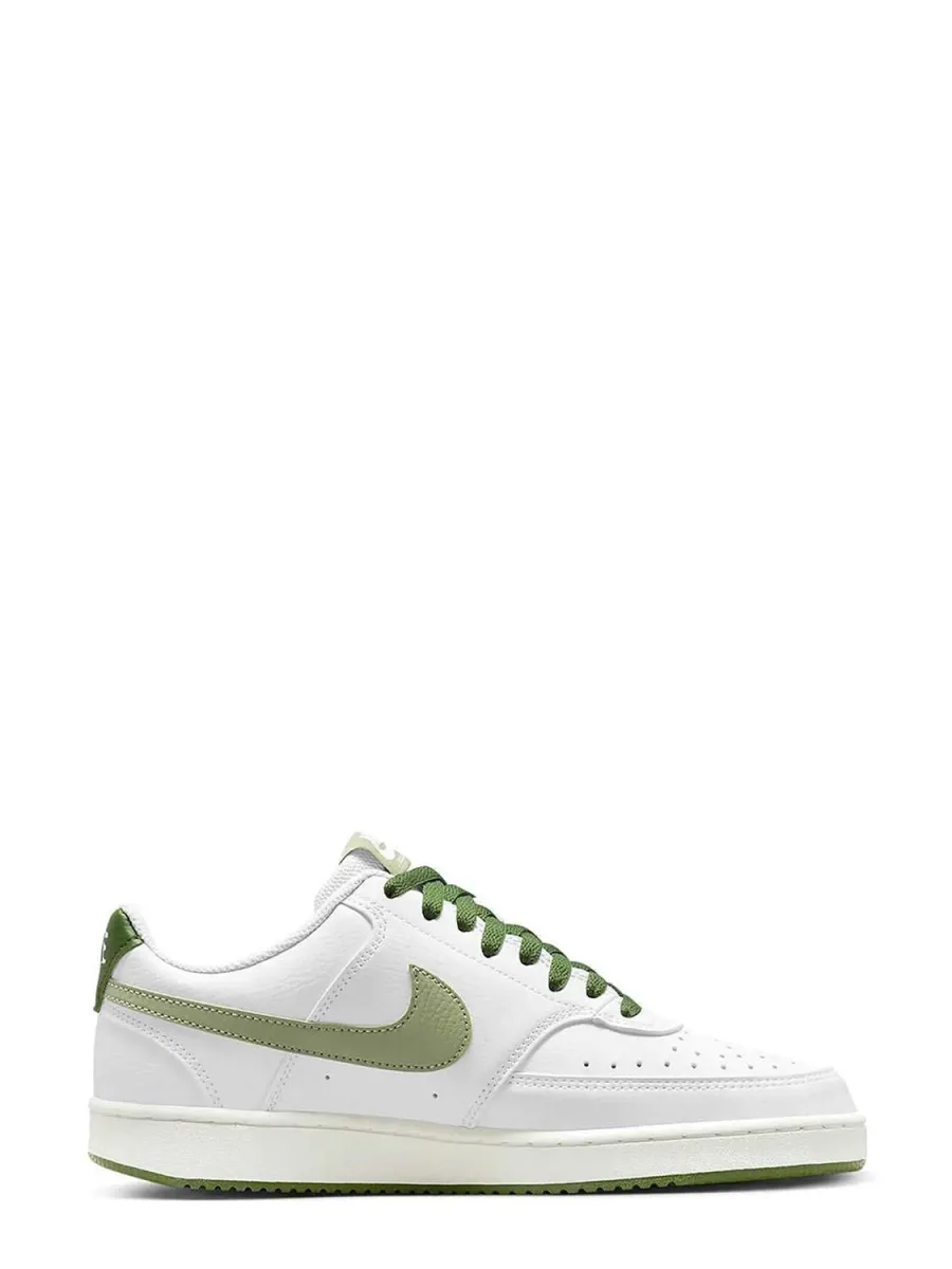 Muške patike court vision low - belo-zelene - nike