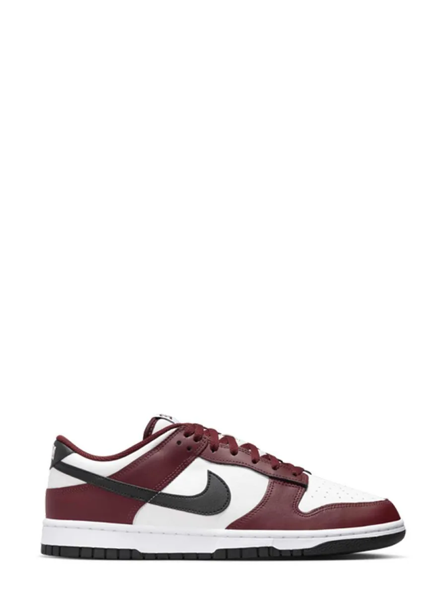 Muške patike dunk low - bordo-bele - nike