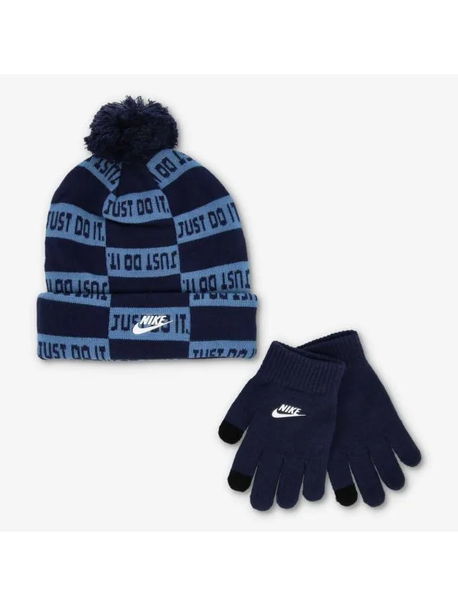Nan club aop apex beanie set