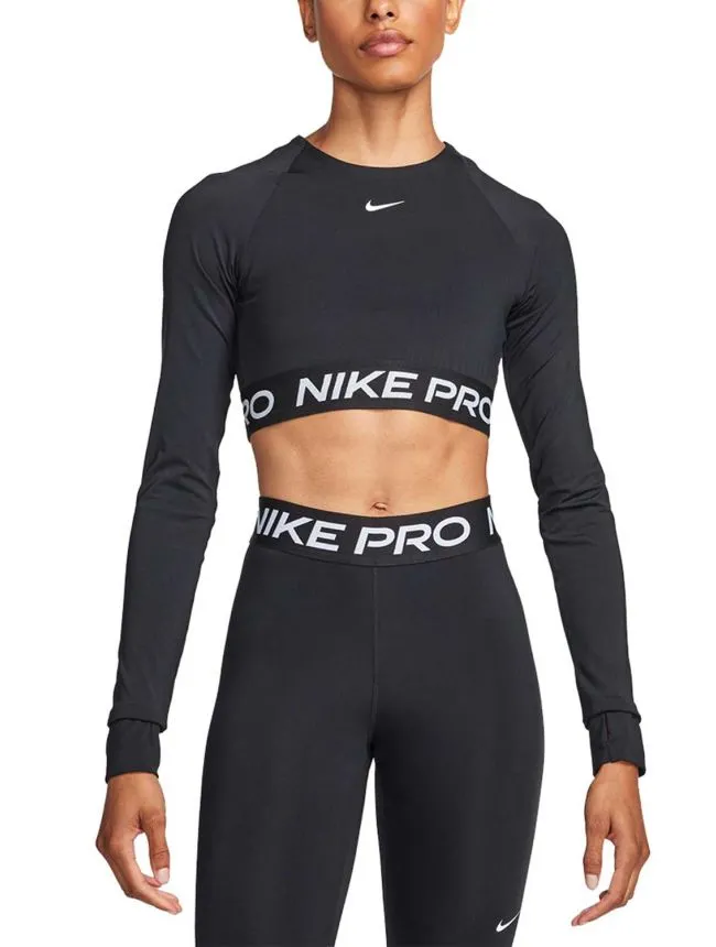 Nike pro df 365 crop ls