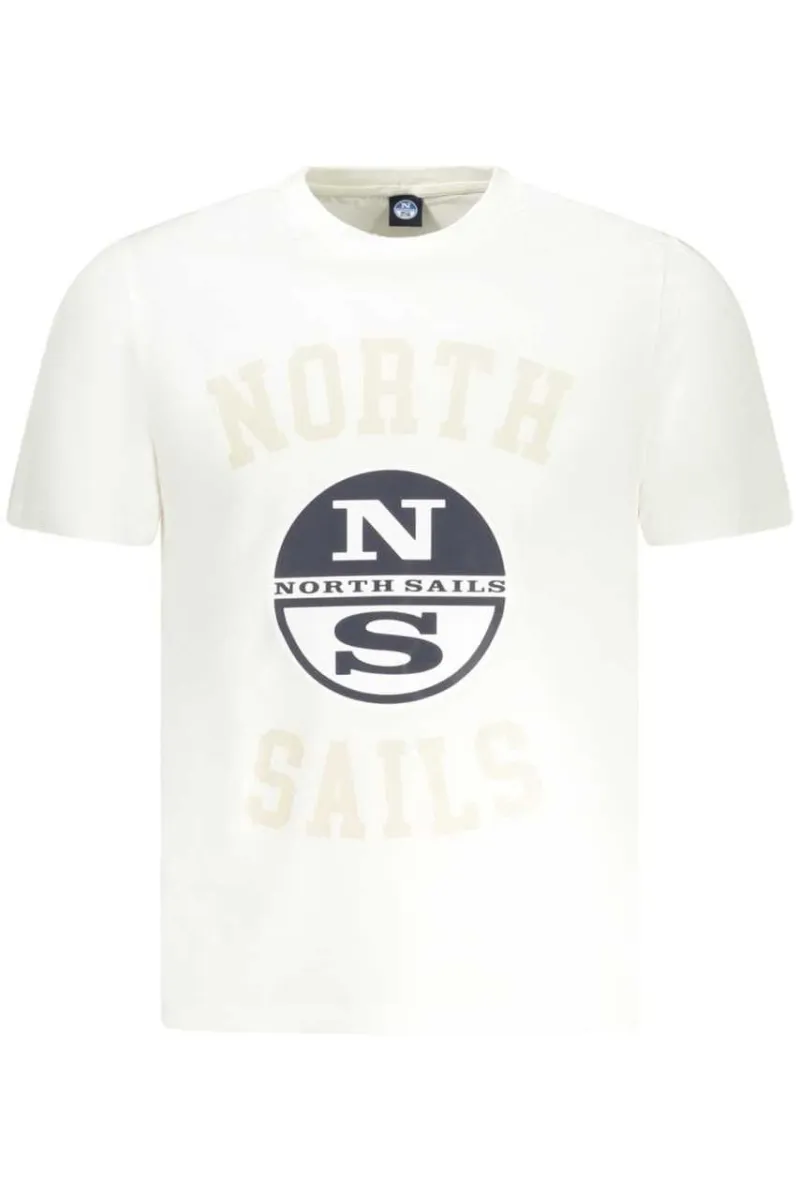 North sails muška majica 996021000, bela