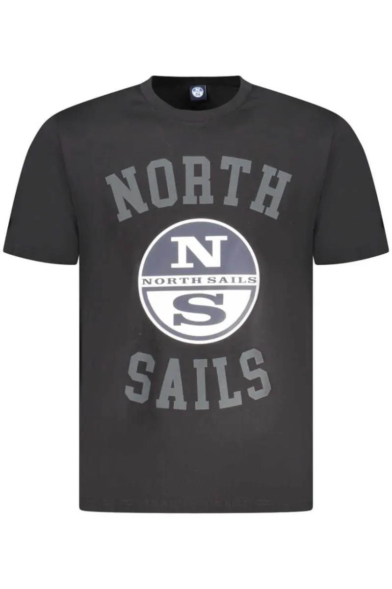 North sails muška majica 996021000, crna