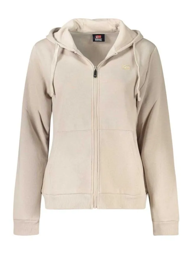 Norway 1963 Ženski duks sa kapuljaČom 859002 beŽ