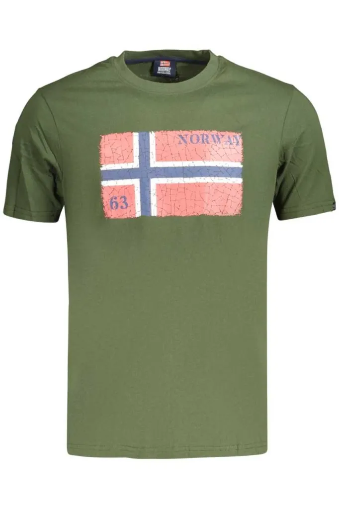 Norway 1963 muška majica 866020, maslinasta