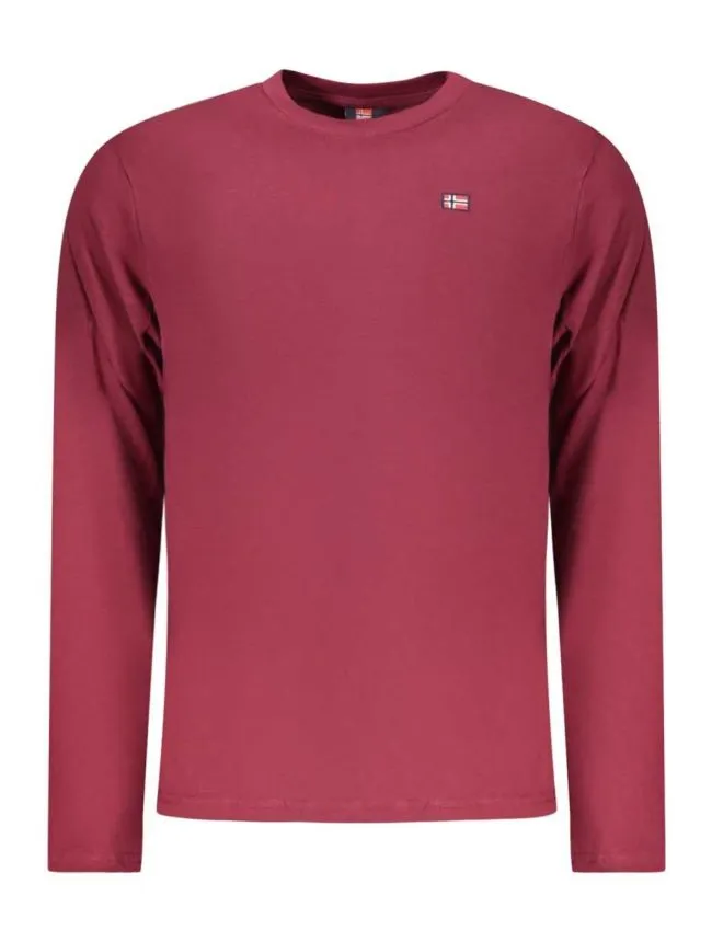 Norway 1963 muŠka majica dugih rukava 856072 bordo