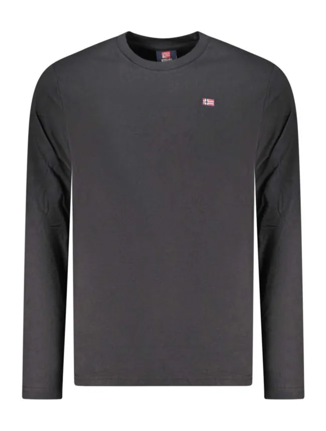 Norway 1963 muŠka majica dugih rukava 856072 crna