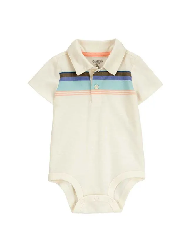Oshkosh bodi sa polo kragnicom za bebe dečake