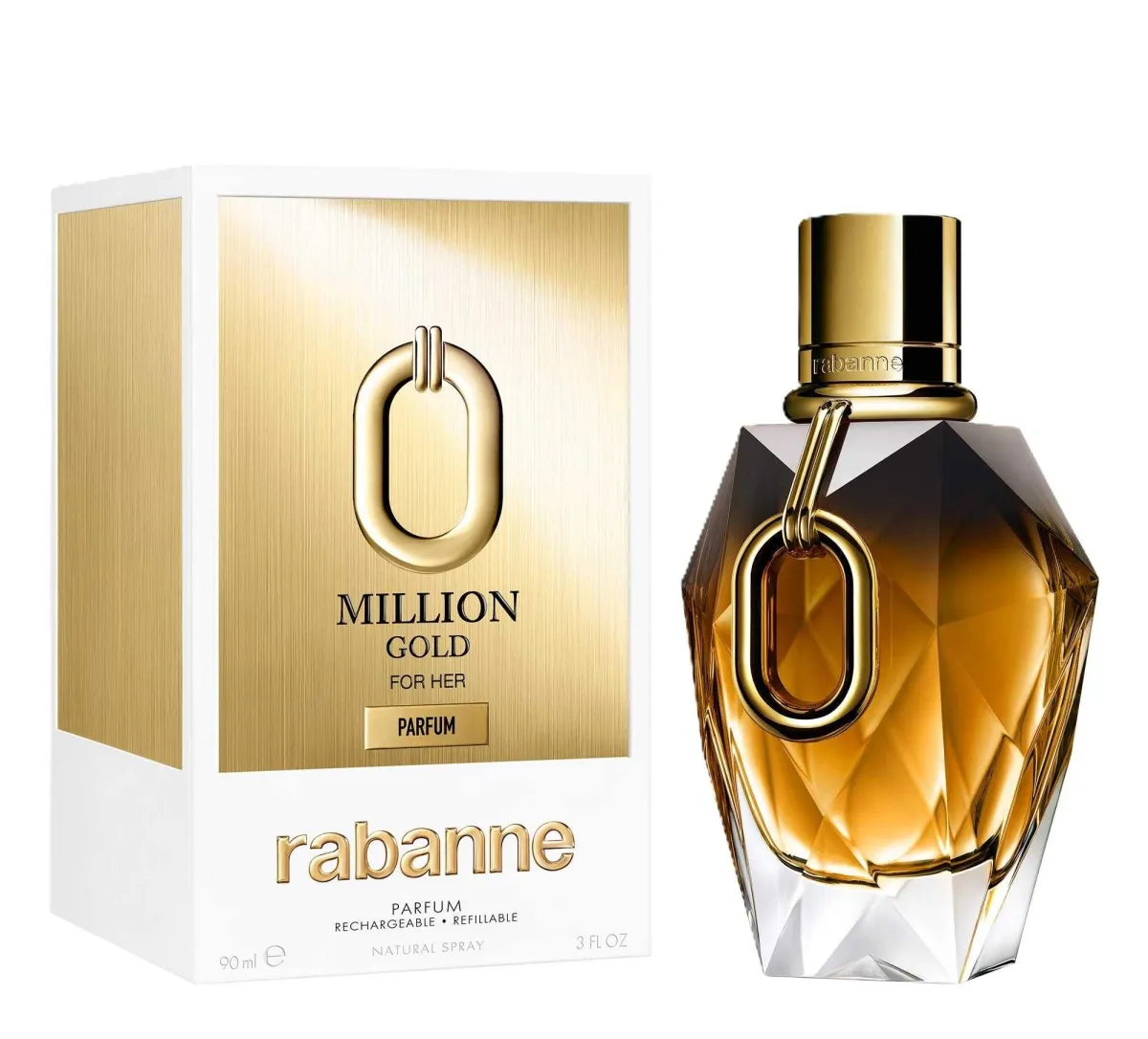 Paco rabanne lady million gold parfum edp 90ml