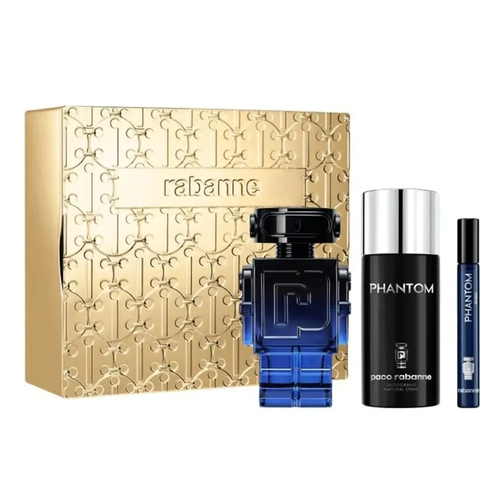 Paco rabanne phantom intense set (edp 100ml + deo + edp 10ml)