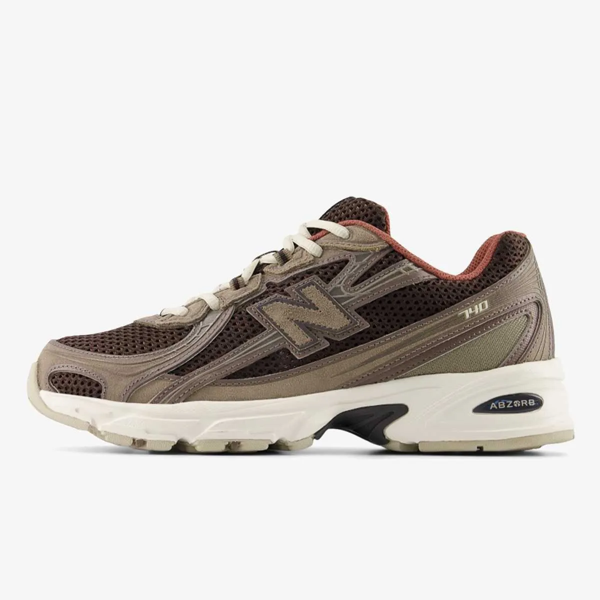 Patike 740 - braon sa bež detaljima - new balance