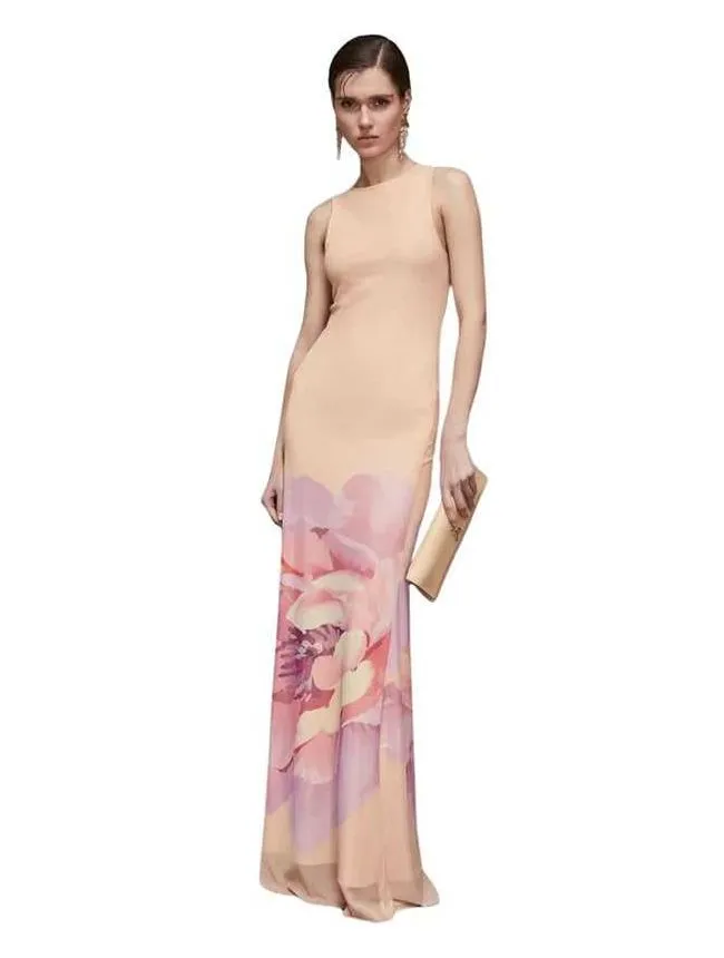 Patrizia pepe - cvetna maxi haljina
