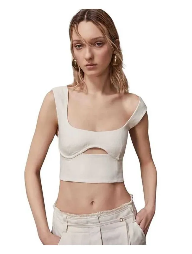 Patrizia pepe - slim crop top
