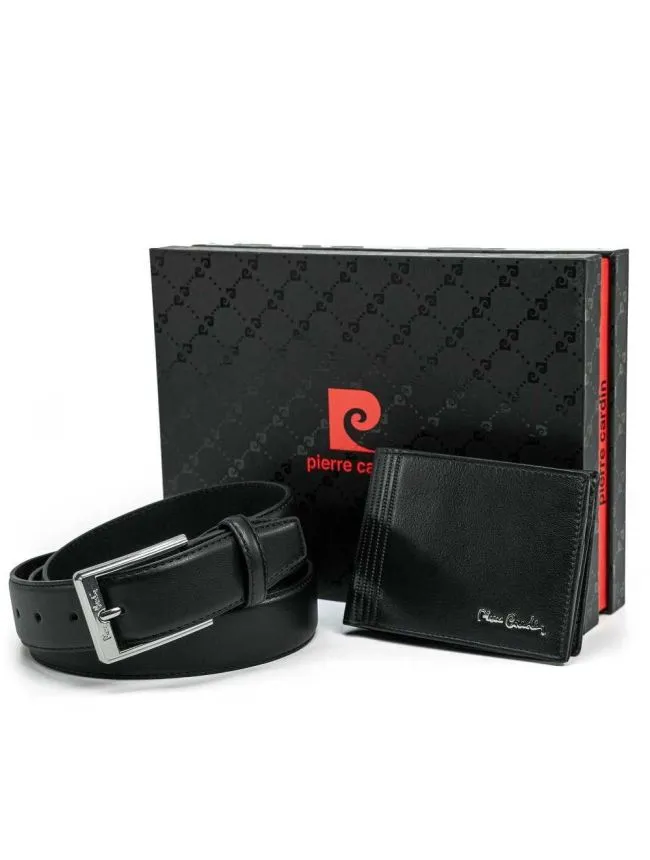 Pierre cardin koŽni set novČanik i kaiŠ 011gg-16