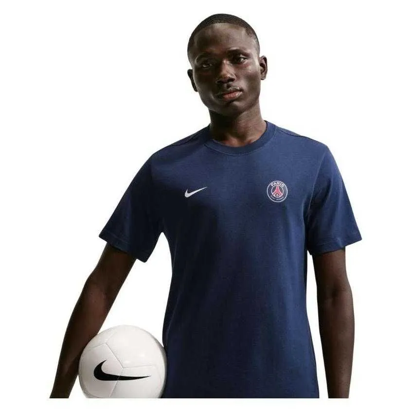Psg m nk crest essntl tee