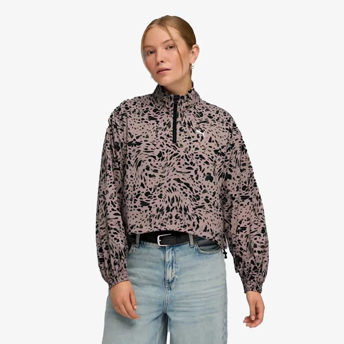 Puma ess graphic animal relaxed aop wov