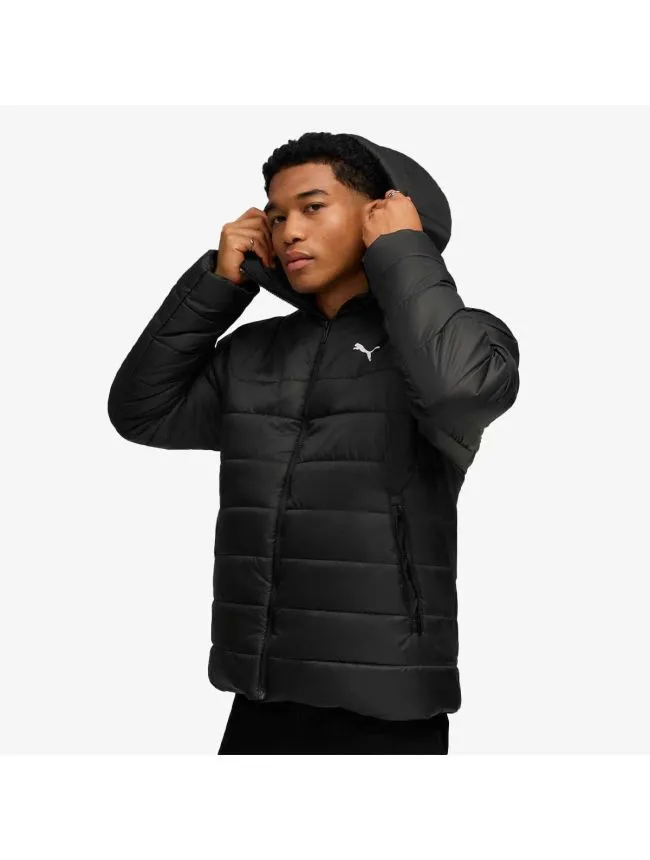 Puma ess hooded padded jacket