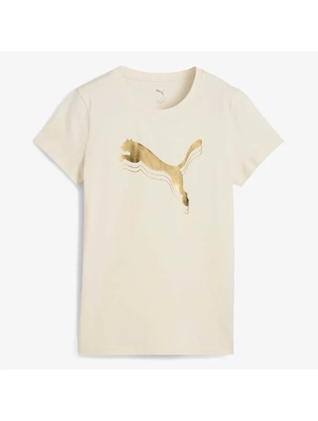 Puma ess metallic tee