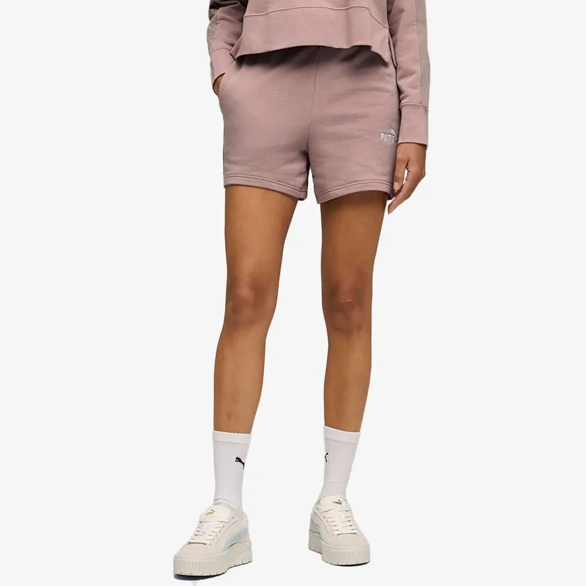Puma ess small no. 1 logo 5'' high-waist