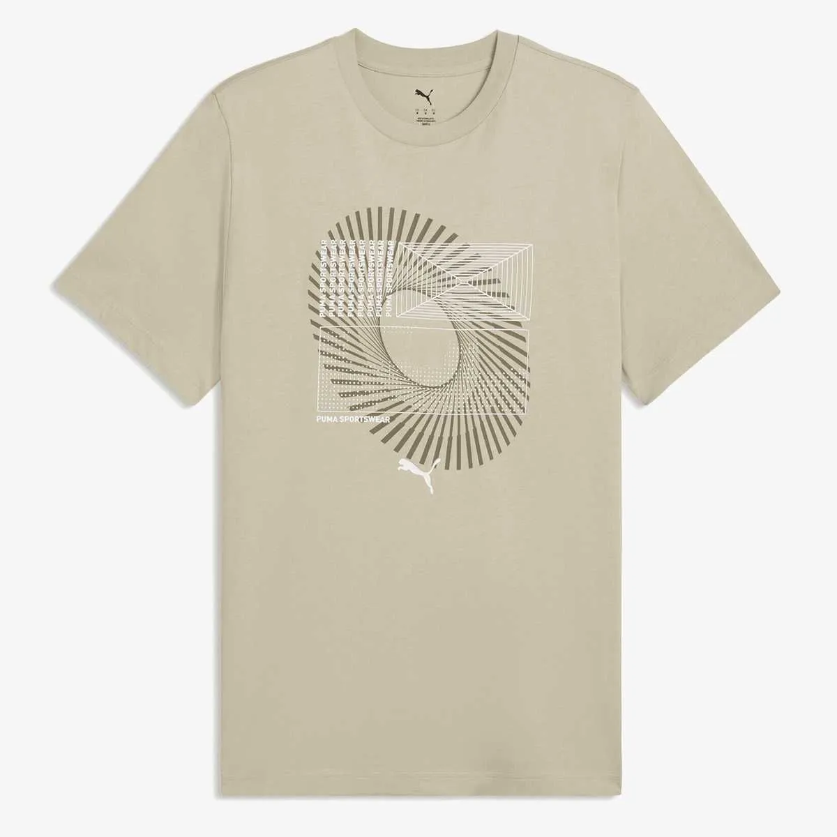 Puma graphic circular tee