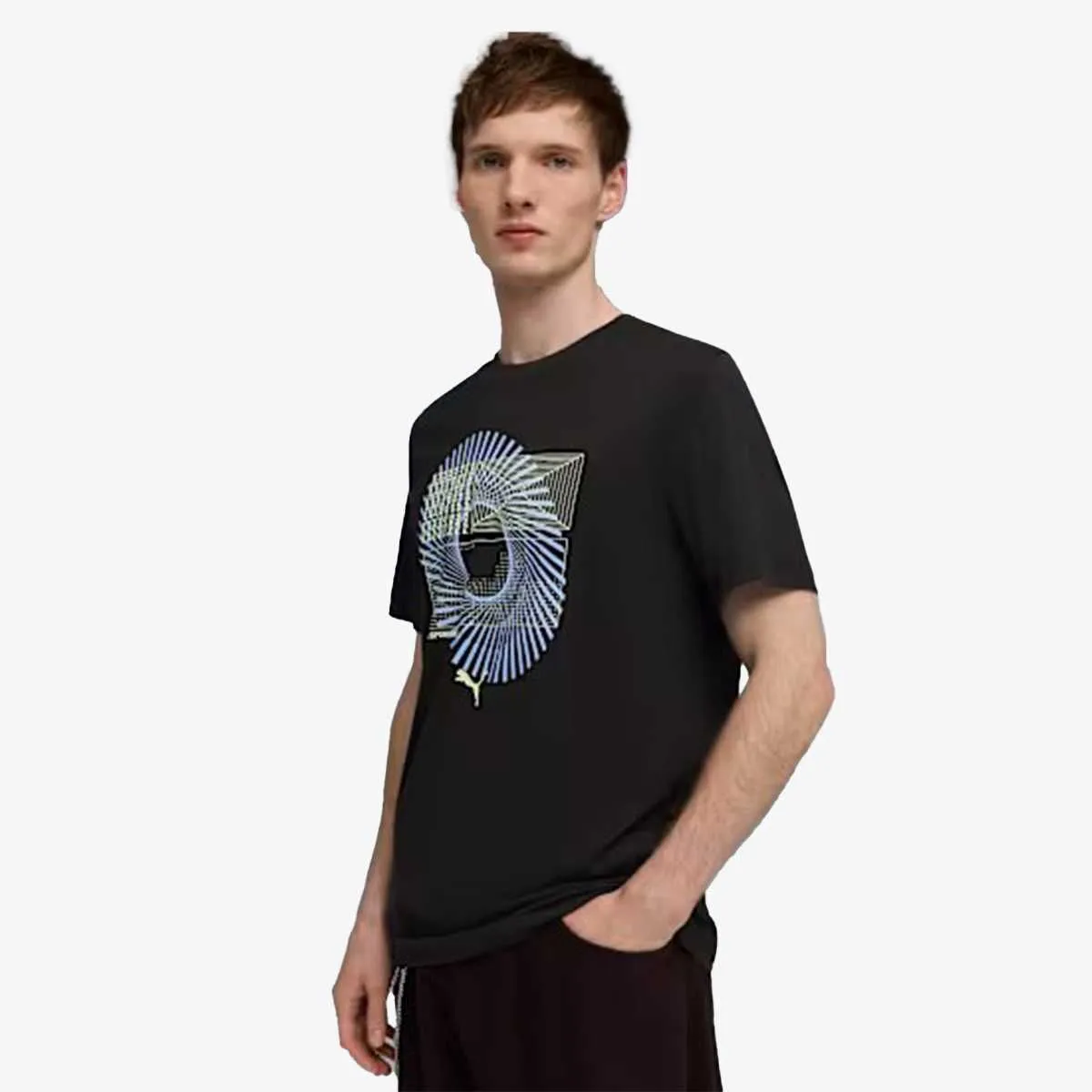 Puma graphic circular tee