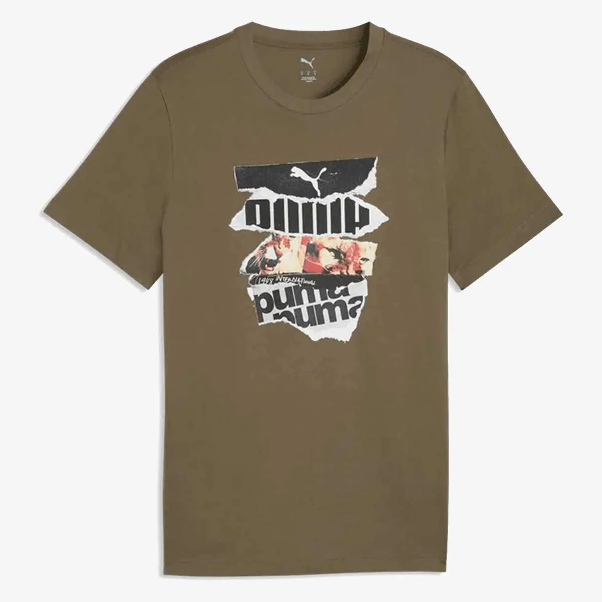 Puma graphic photoprint puma tee
