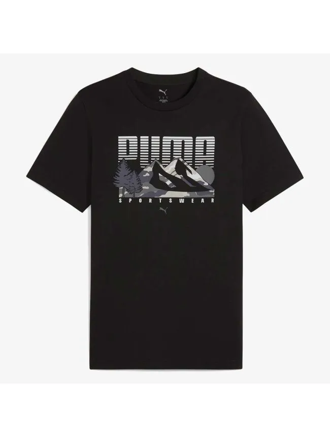 Puma graphics mountain tee