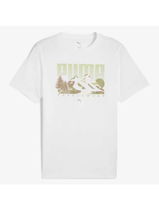 Puma graphics mountain tee