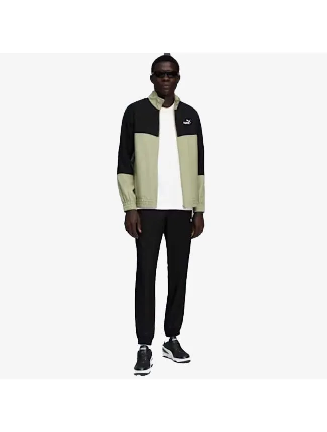 Puma woven colorblock tracksuit