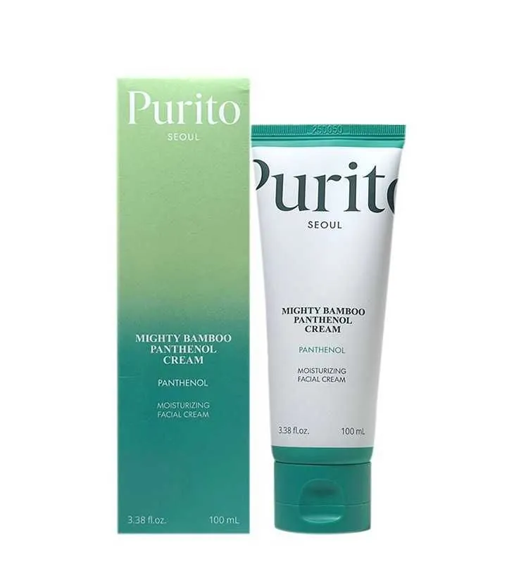 Purito seoul mighty bamboo panthenol cream 100 ml