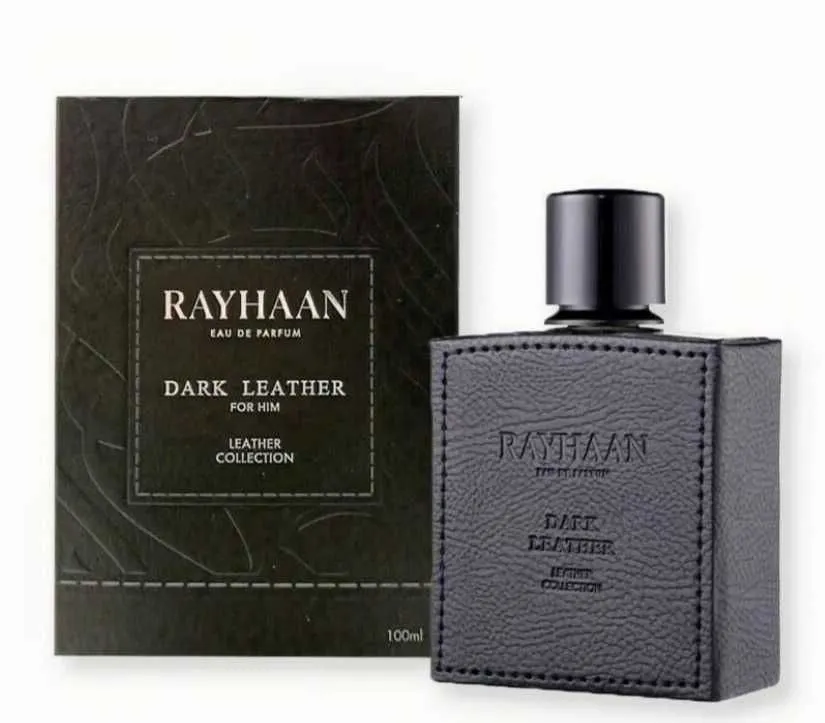 Rayhaan dark leather edp 100ml