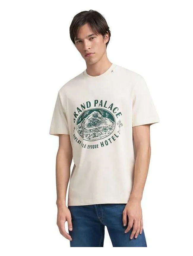 Replay - bež muška majica