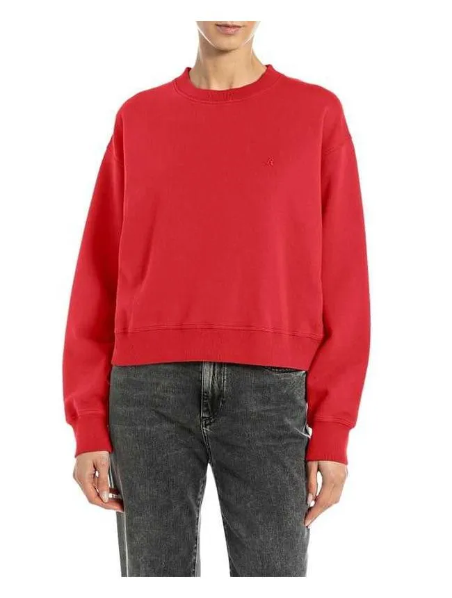 Replay - boxy fit ženski duks