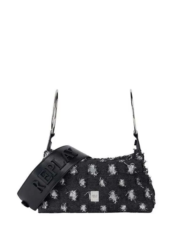 Replay - crna ženska torbica