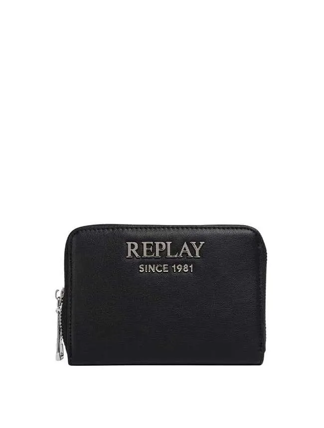 Replay - crni ženski novčanik