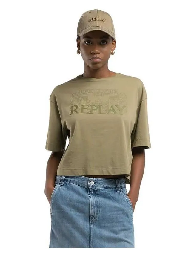 Replay - Ženska logo majica
