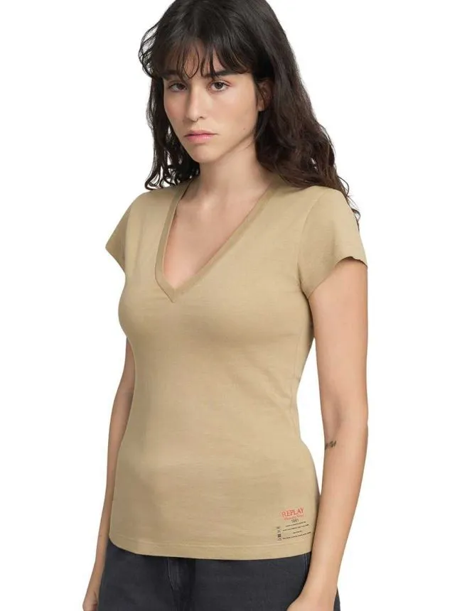 Replay - Ženska majica sa v izrezom