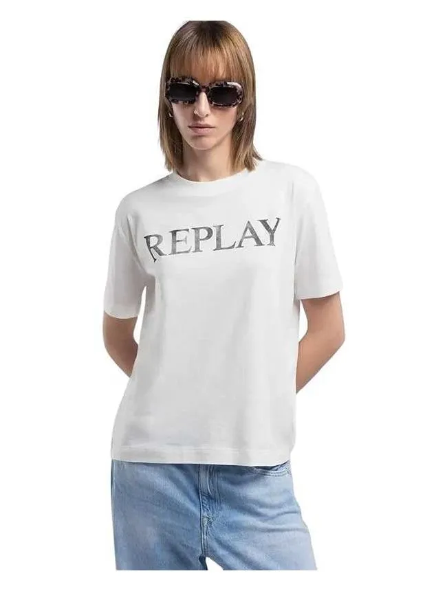Replay - logo ženska majica