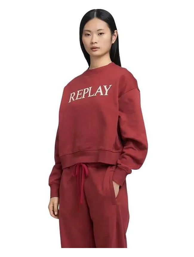 Replay - logo ženski duks