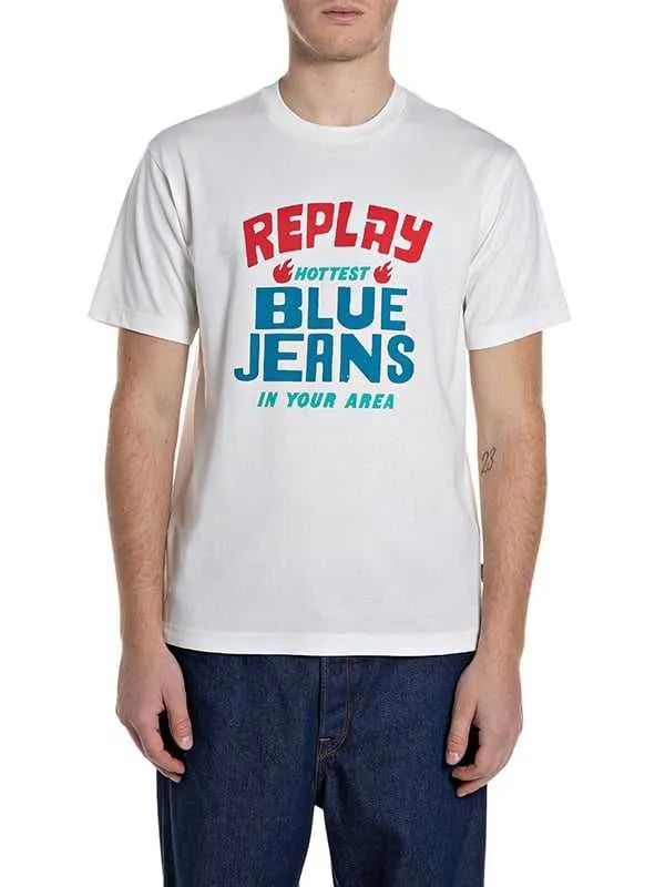 Replay - logo muška majica