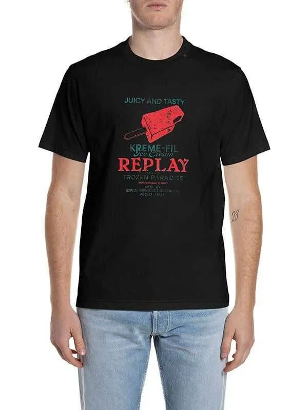 Replay - muška logo majica